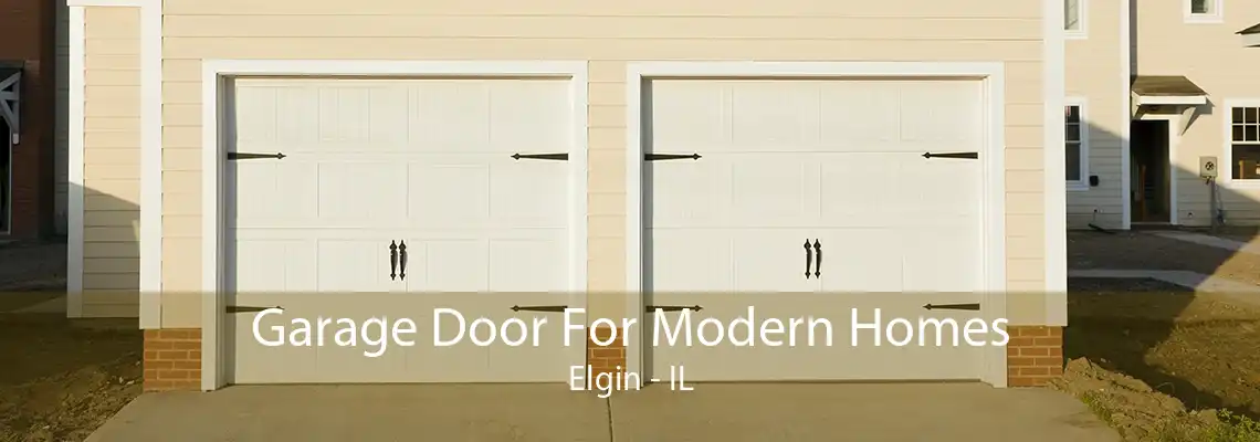 Garage Door For Modern Homes Elgin - IL