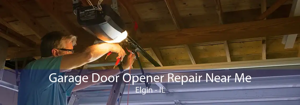 Garage Door Opener Repair Near Me Elgin - IL