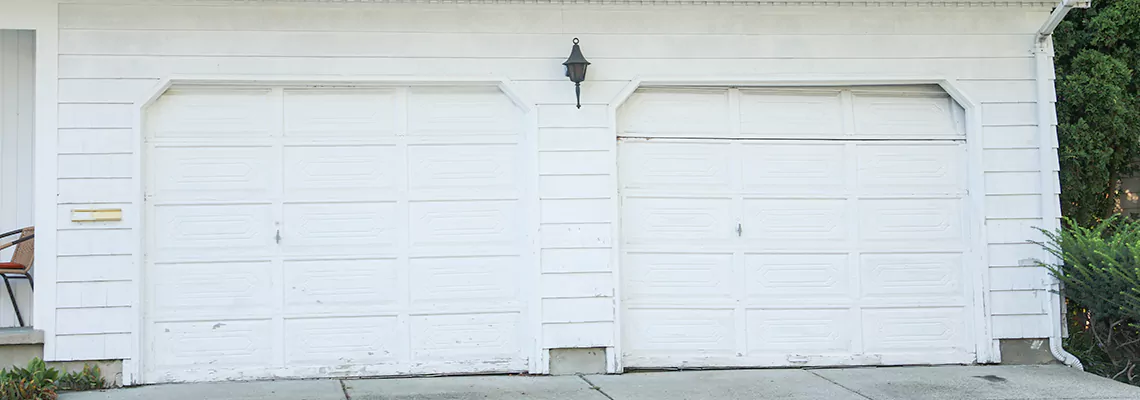 Roller Garage Door Dropped Down Replacement in Elgin, IL