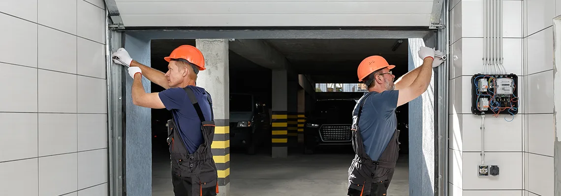 Wooden Garage Door Frame Repair in Elgin, Illinois